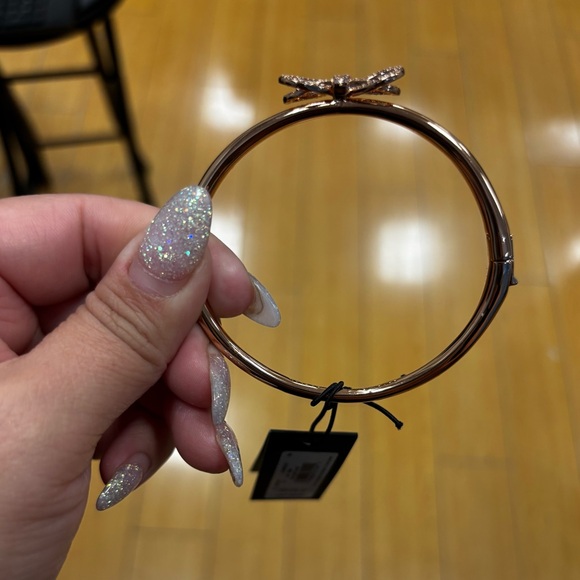 Kate Spade Rose Gold Bow Bracelet - Picture 3 of 5